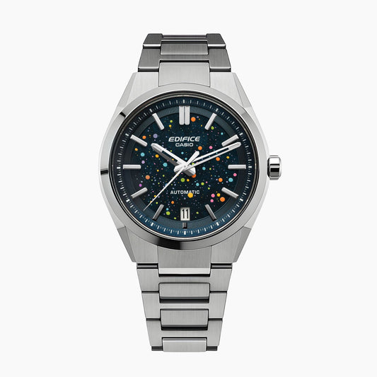Casio Edifice Midnight Sky – Hand-painted custom Casio Edifice featuring night sky artwork, a bespoke limited edition timepiece by IFL Watches
