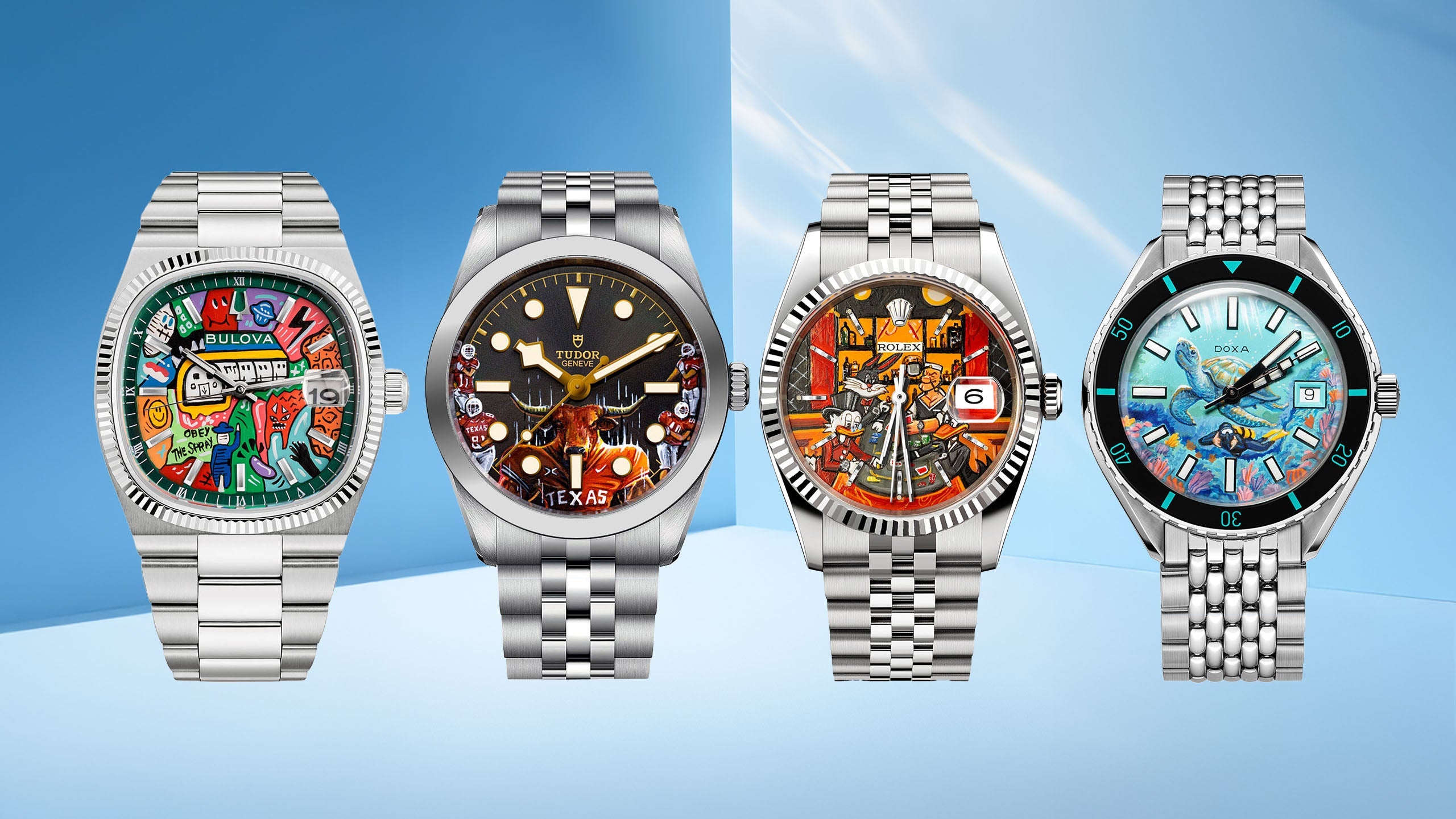 Exclusive concept watches with unique artwork showcase by IFL Watches
