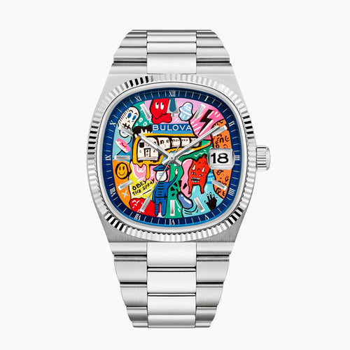 Bulova Super Seville Mural – Limited edition Bulova Super Seville with hand-painted graffiti art design, customized exclusively by IFL Watches