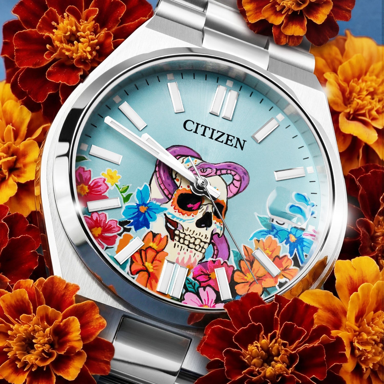Citizen Tsuyosa Calavera Turquesa — Limited Edition – IFL Watches