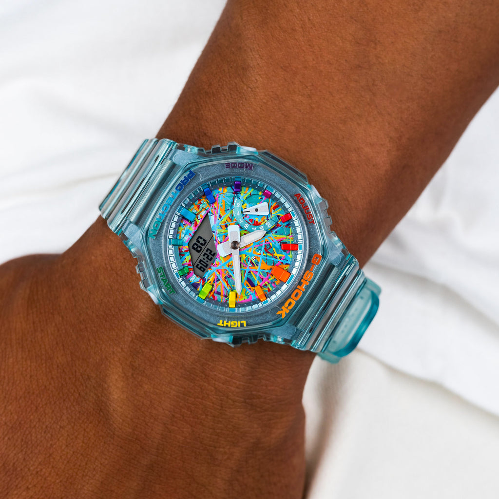 G-Shock CasiOak Cerulean Swirl