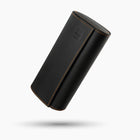 Noir Leather Watch Roll – Three Watches