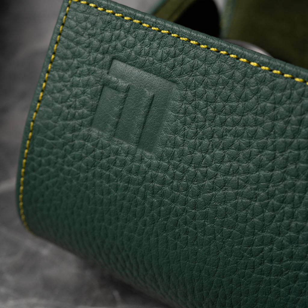 Olive Watch Roll – Three Watches