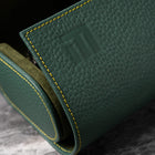 Olive Leather Watch Roll – Four Watches