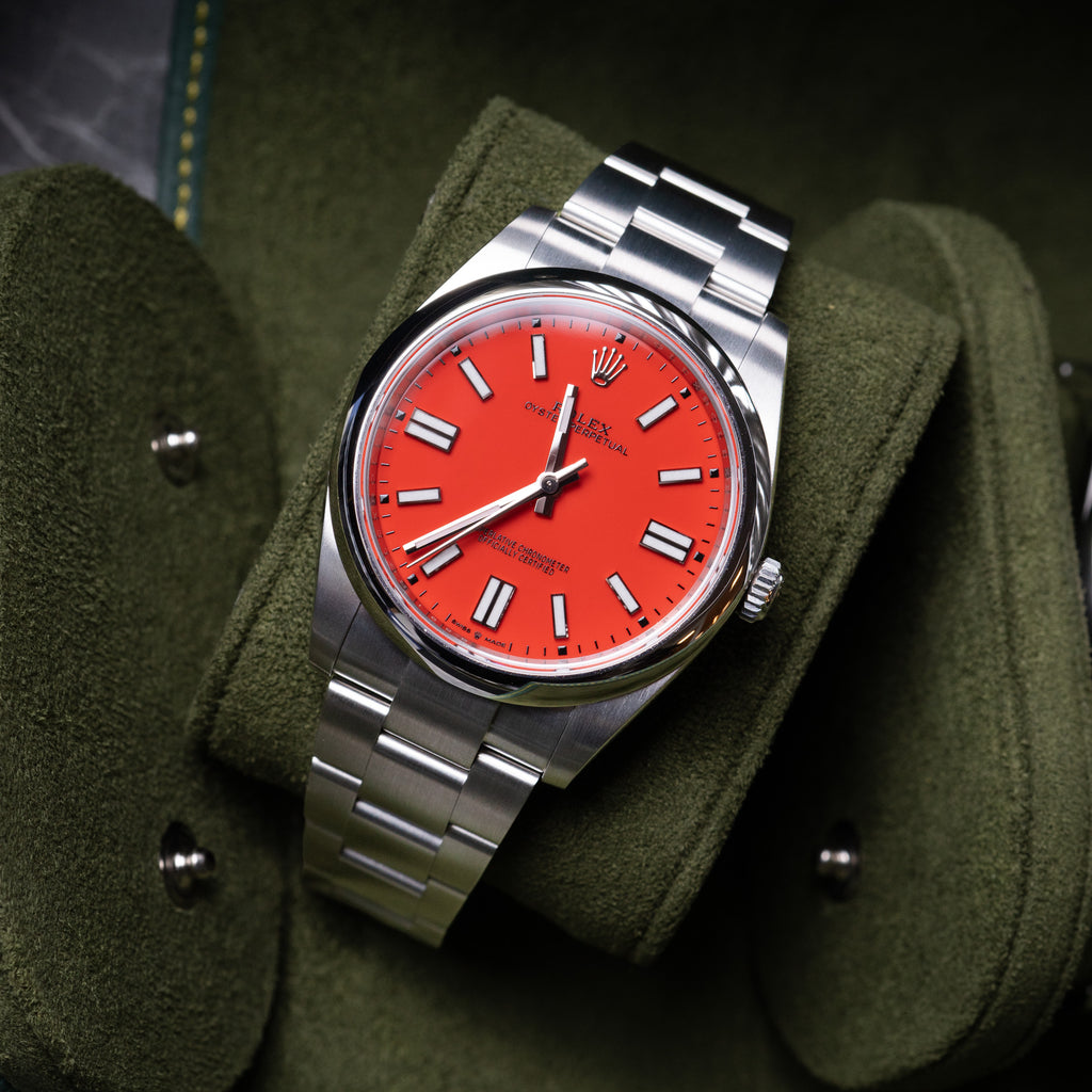 Olive Leather Watch Roll – Four Watches