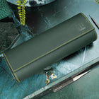 Olive Leather Watch Roll – Four Watches