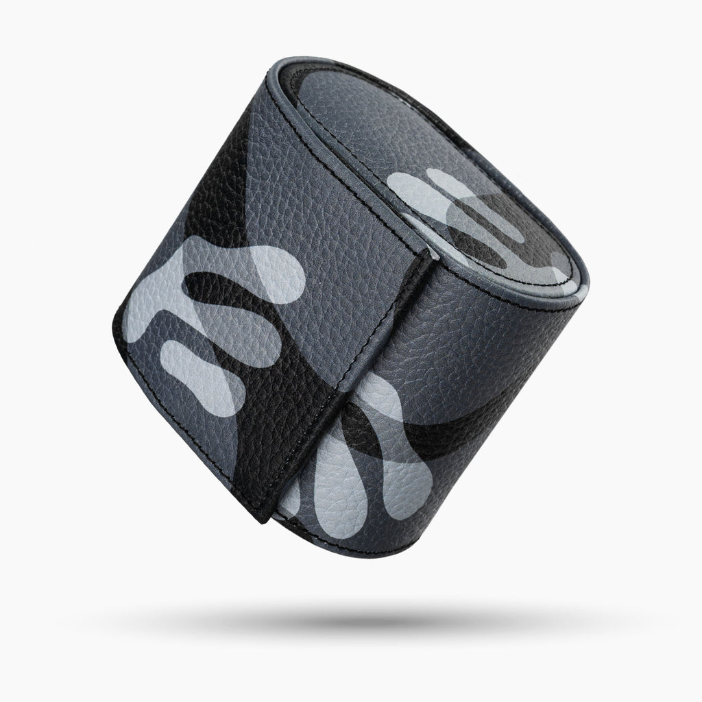 Stealth Camo Leather Watch Roll – One Watch