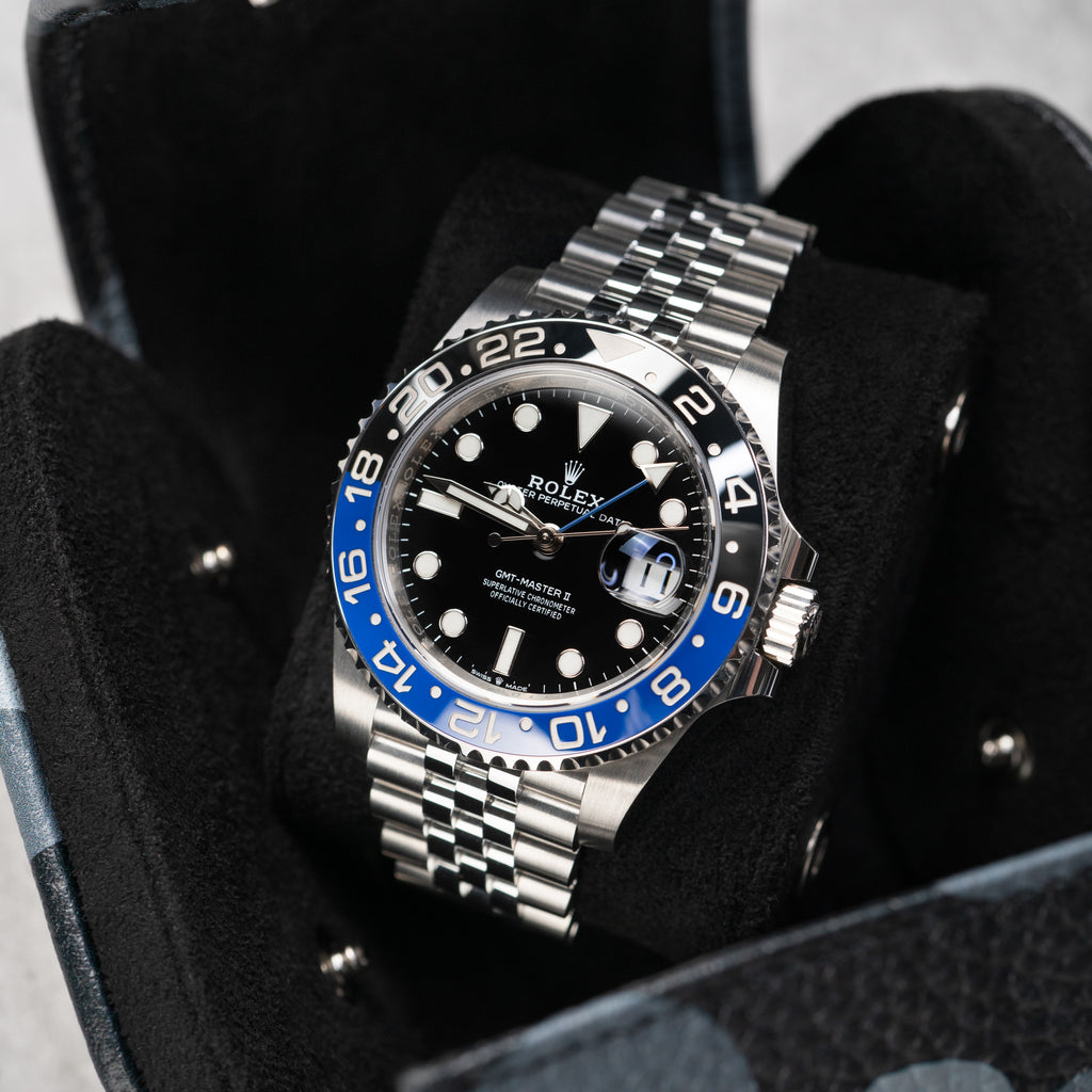 Stealth Camo Leather Watch Roll – One Watch