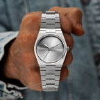 Tissot PRX Silver Bullet Concept—Swiss craftsmanship meets modern design with a 40mm case and custom dial on Tissot PRX by IFL Watches.