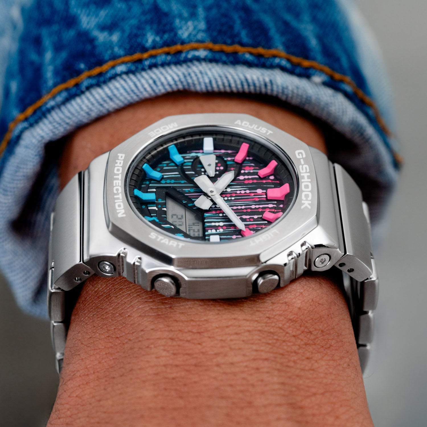 G-Shock CasiOak Blue Flamingo – Limited Edition – IFL Watches