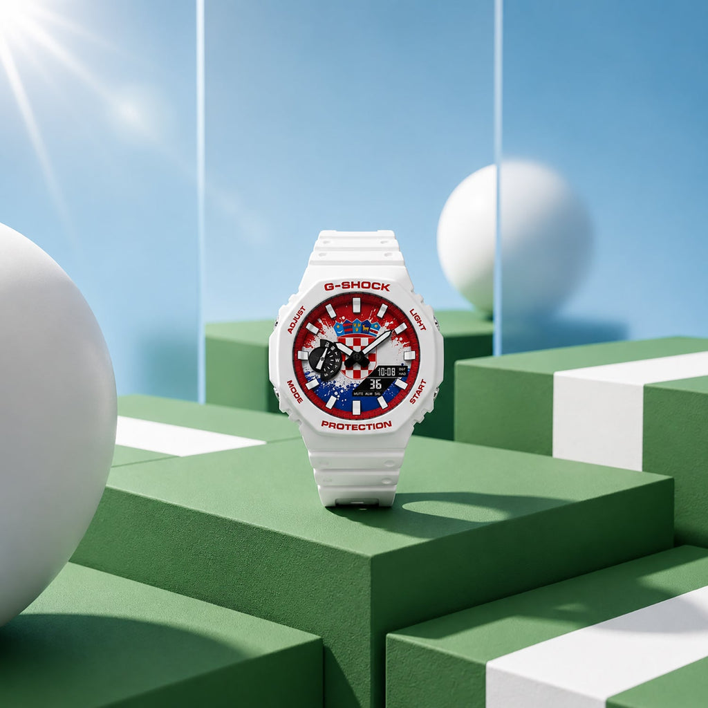 Custom Croatia flag G-Shock wristwatch by IFL Watches