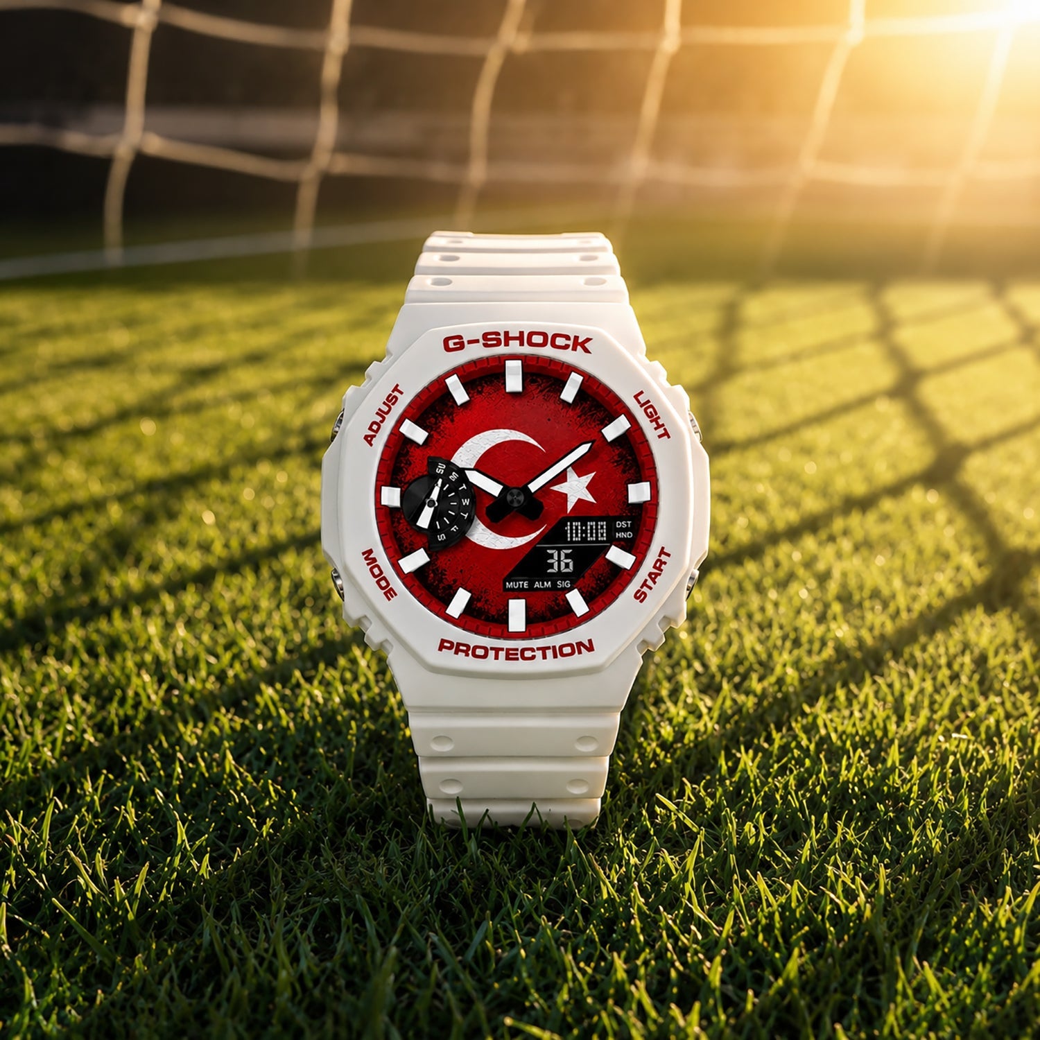 Custom Turkey flag G-Shock wristwatch by IFL Watches
