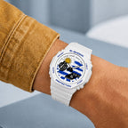 Casio G-Shock Uruguay flag dial watch, customized by IFL Watches