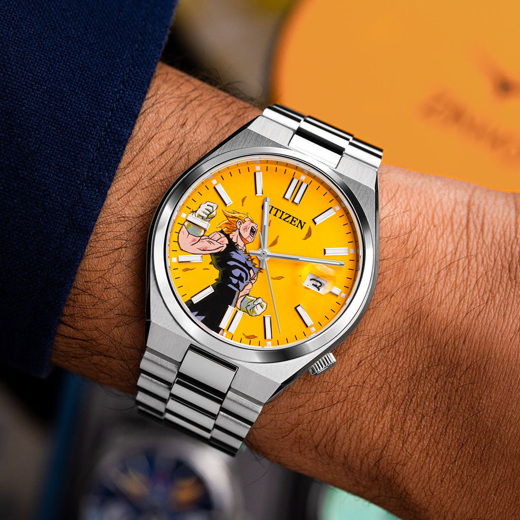 Final Atonement Concept – Hand-customized Citizen Tsuyosa Automatic featuring anime warrior artwork, a bespoke timepiece by IFL Watches