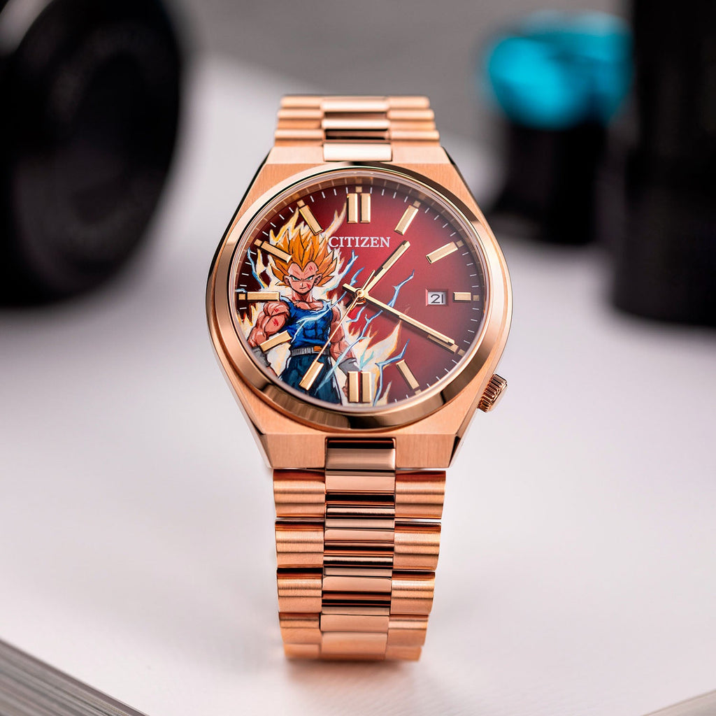 Royal Rage Concept – Rose gold Citizen Tsuyosa transformed with hand-painted power transformation artwork, a unique bespoke creation by IFL Watches