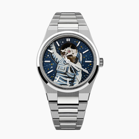 Festina Astronaut – Hand-painted customized Festina F20053 featuring cosmic space artwork, exclusive collaboration timepiece by IFL Watches