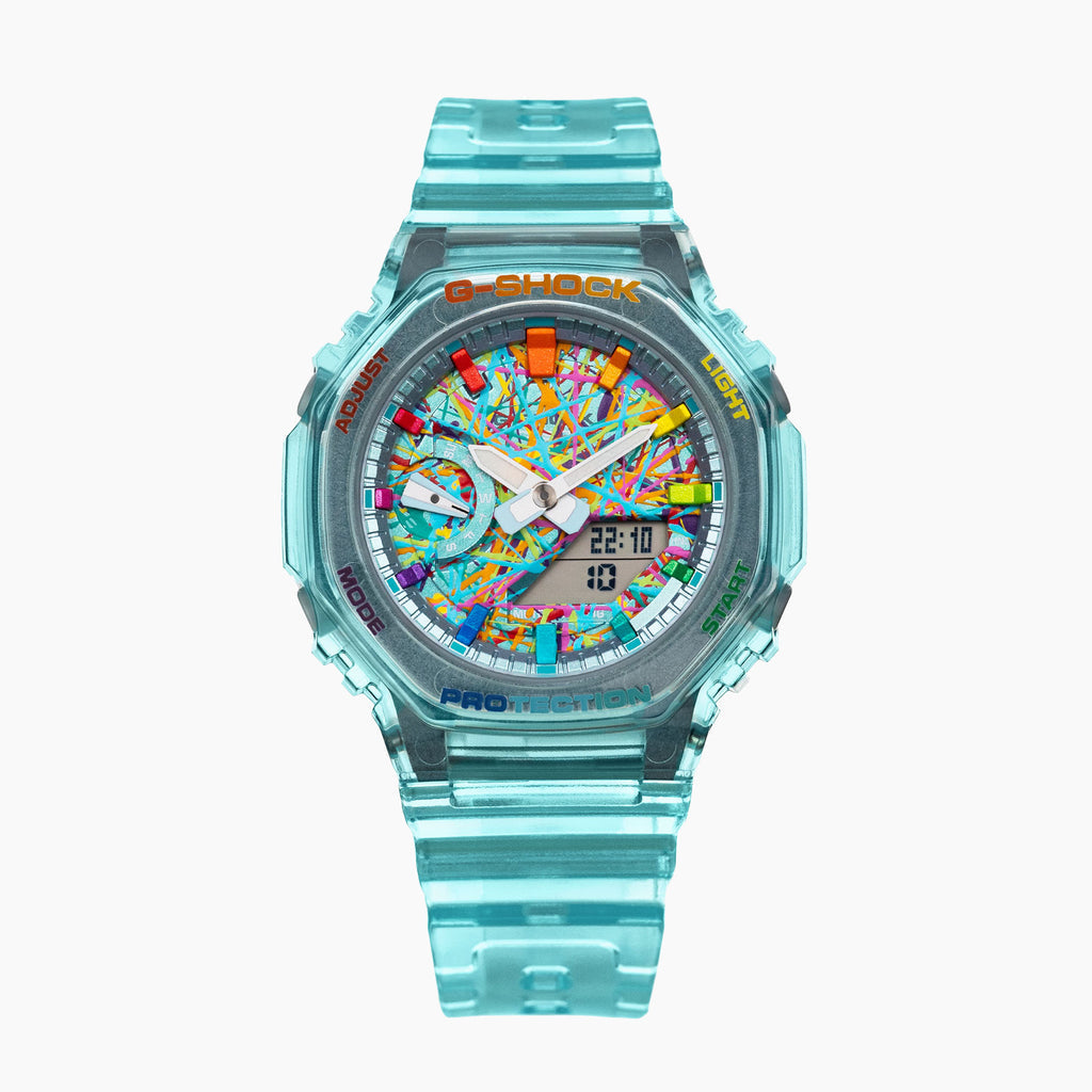 G-Shock CasiOak Cerulean Swirl