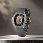 Tsar Bomba Nucleus Femme 02 Grey — Standing on a reflective surface, seen in three-quarter view, available at IFL Watches.