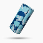 Azure Camo Leather Watch Roll – Three Watches