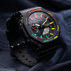 G-Shock CasiOak Black Rainbow