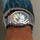 Hand-Painted G-Shock CasiOak Full Metal Rainbow by IFL Watches
