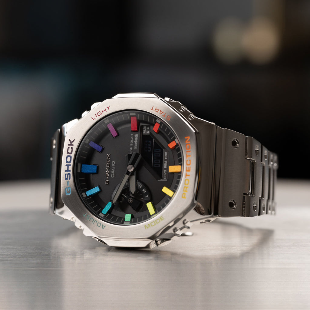 G-Shock CasiOak Full Metal Rainbow