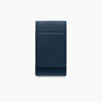 Navy Chronovault – Premium Leather Watch Pouch