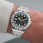 Timex Q Mirage – Exclusive hand-painted timepiece from Timex Q Diver Custom Collection