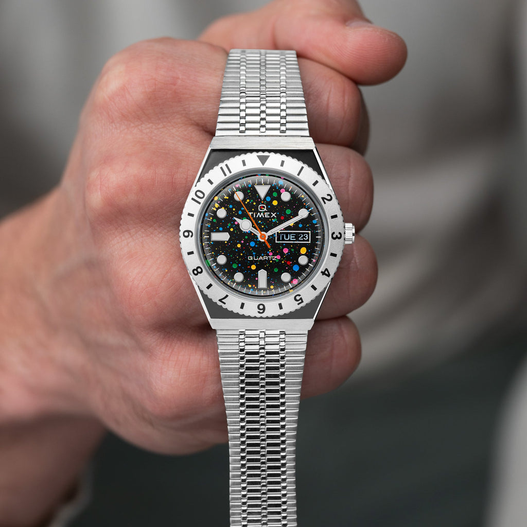 Timex Q Mirage – Exclusive hand-painted timepiece from Timex Q Diver Custom Collection