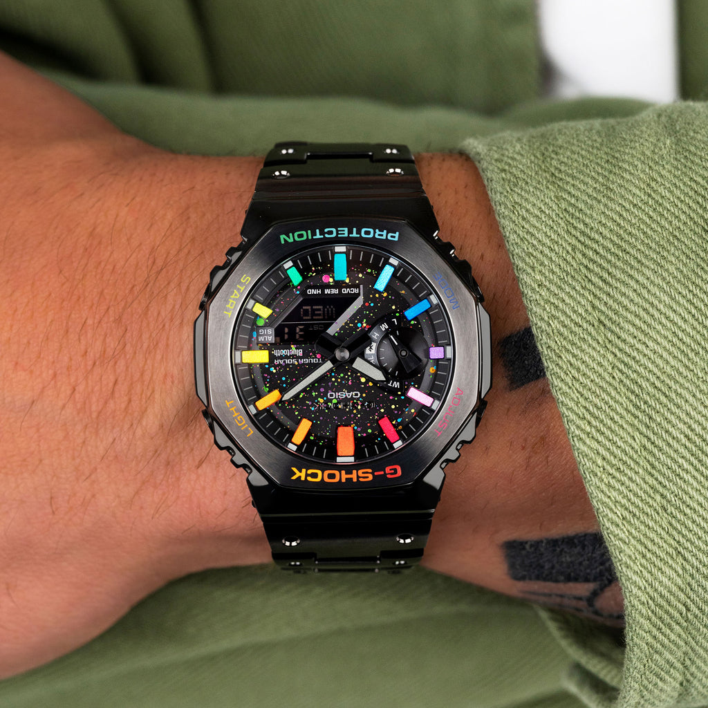 G-Shock CasiOak Black Metal Galaxy