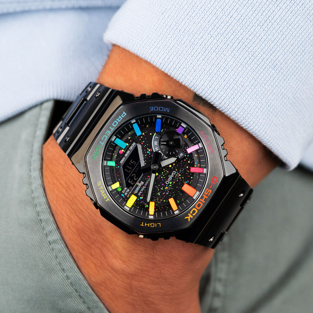 G-Shock CasiOak Black Metal Galaxy