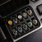 Black Saffiano Watch Box – Ten Watches